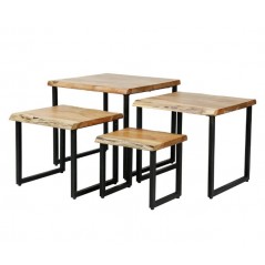 ZI Kenji Nesting Tables Black